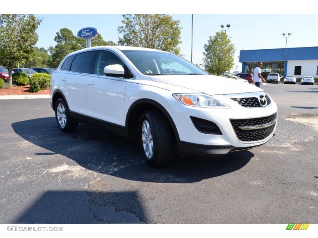 2011 CX-9 Touring - Crystal White Pearl Mica / Sand photo #3