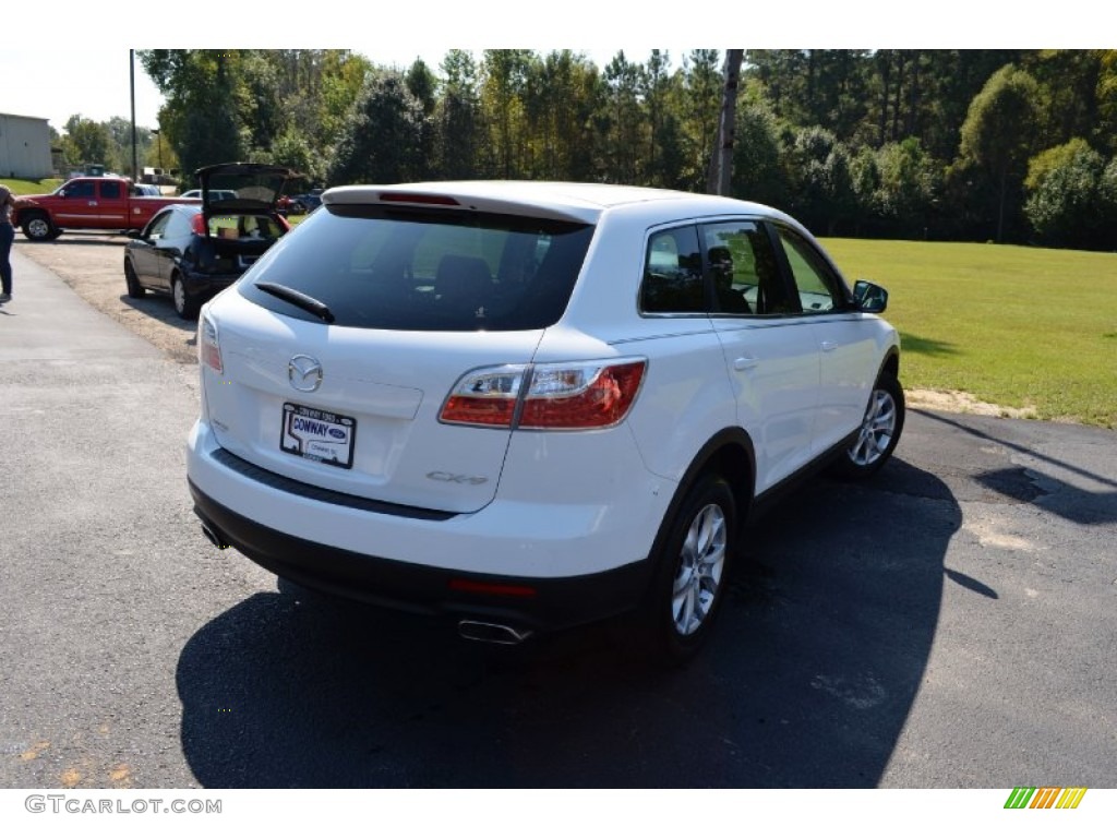 2011 CX-9 Touring - Crystal White Pearl Mica / Sand photo #5