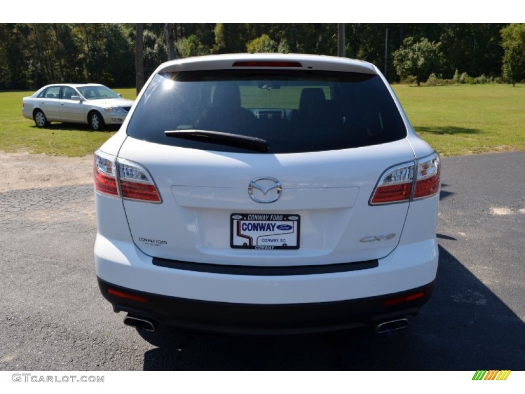 2011 CX-9 Touring - Crystal White Pearl Mica / Sand photo #6