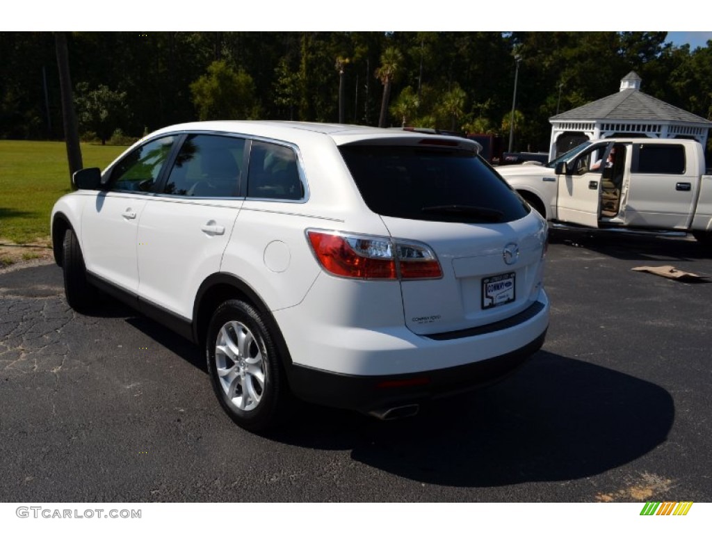 2011 CX-9 Touring - Crystal White Pearl Mica / Sand photo #7