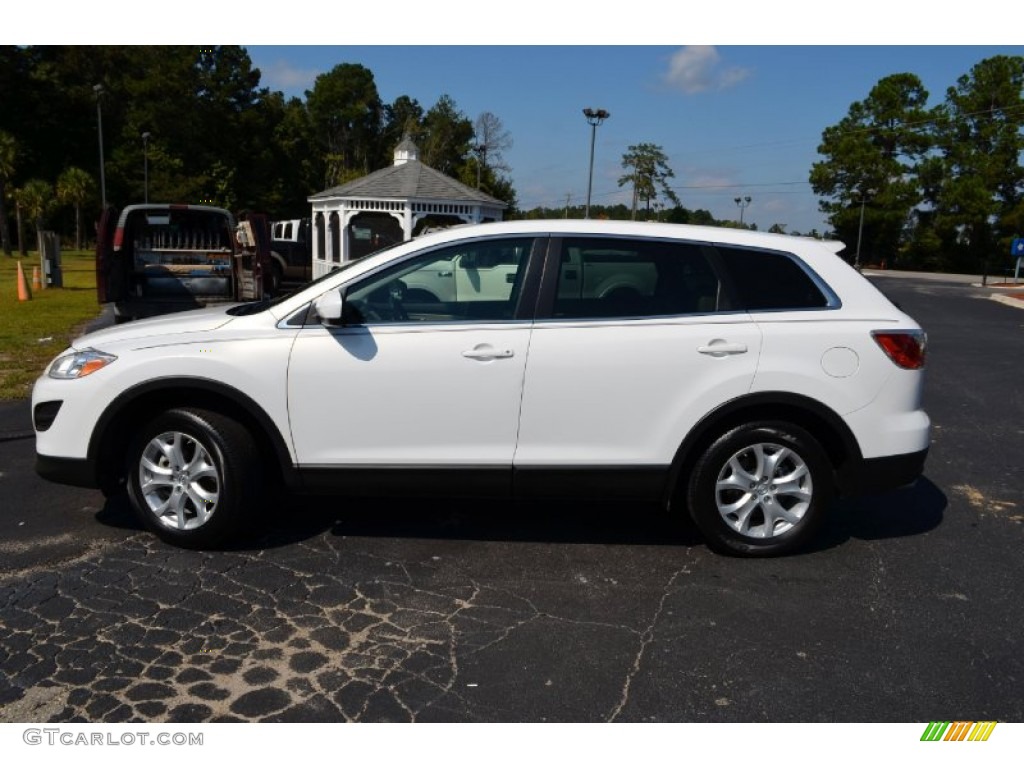 2011 CX-9 Touring - Crystal White Pearl Mica / Sand photo #8