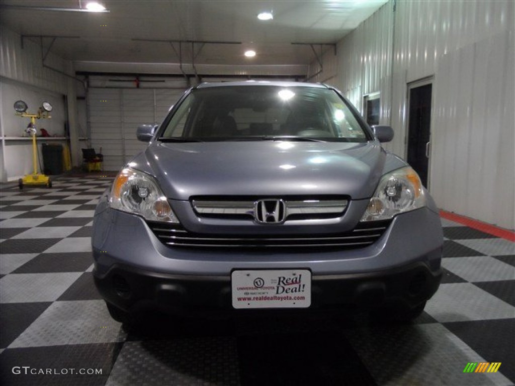 2007 CR-V EX-L - Glacier Blue Metallic / Gray photo #2