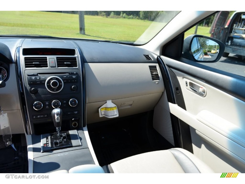 2011 CX-9 Touring - Crystal White Pearl Mica / Sand photo #17