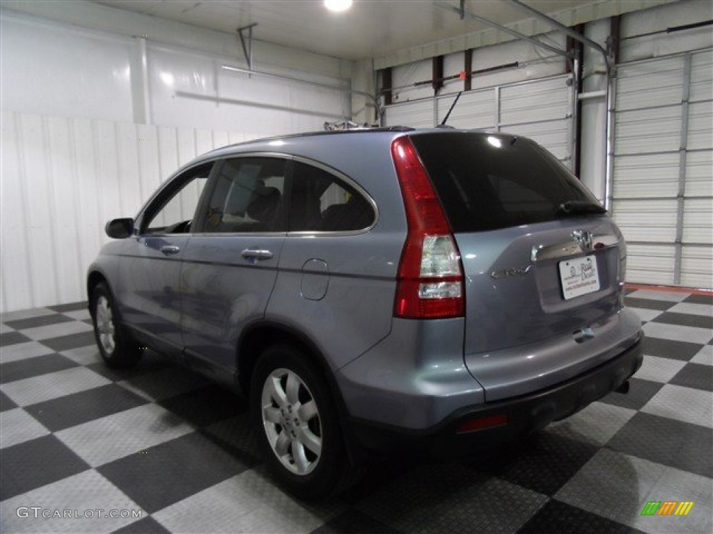 2007 CR-V EX-L - Glacier Blue Metallic / Gray photo #5