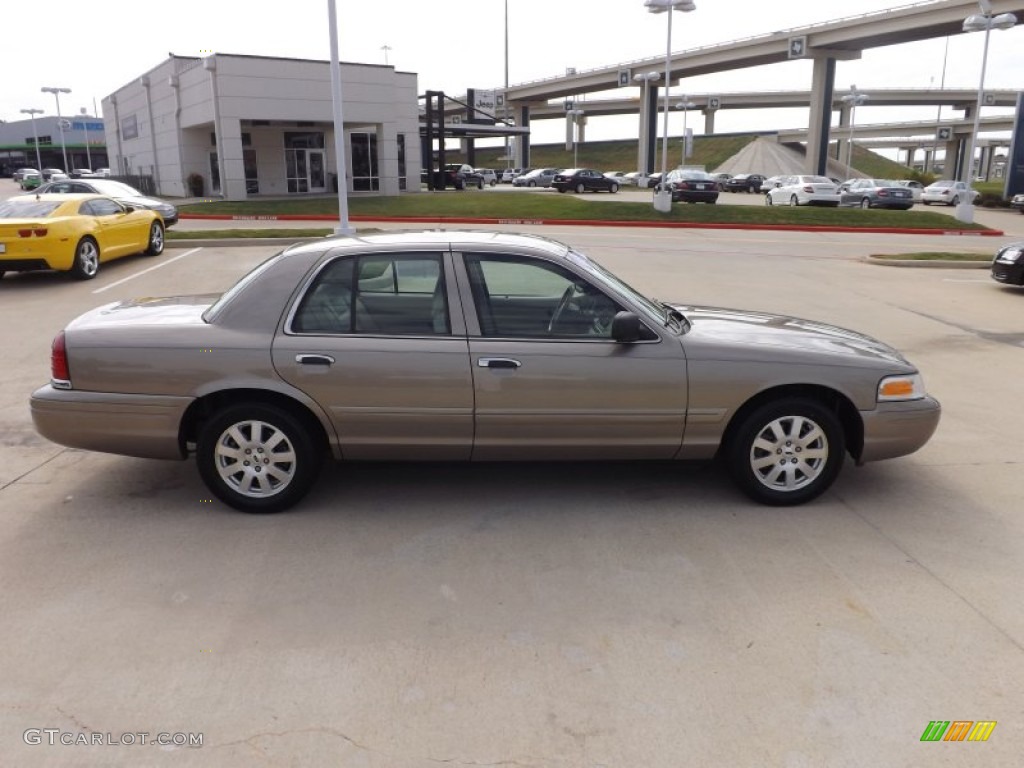 2006 Crown Victoria LX - Arizona Beige Metallic / Light Camel photo #6