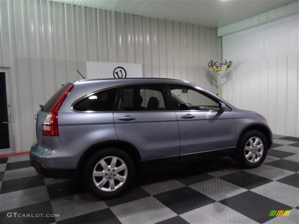 2007 CR-V EX-L - Glacier Blue Metallic / Gray photo #7