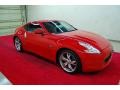 2011 Solid Red Nissan 370Z Sport Touring Coupe  photo #1