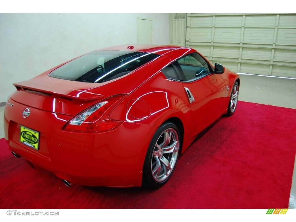 2011 370Z Sport Touring Coupe - Solid Red / Black photo #6