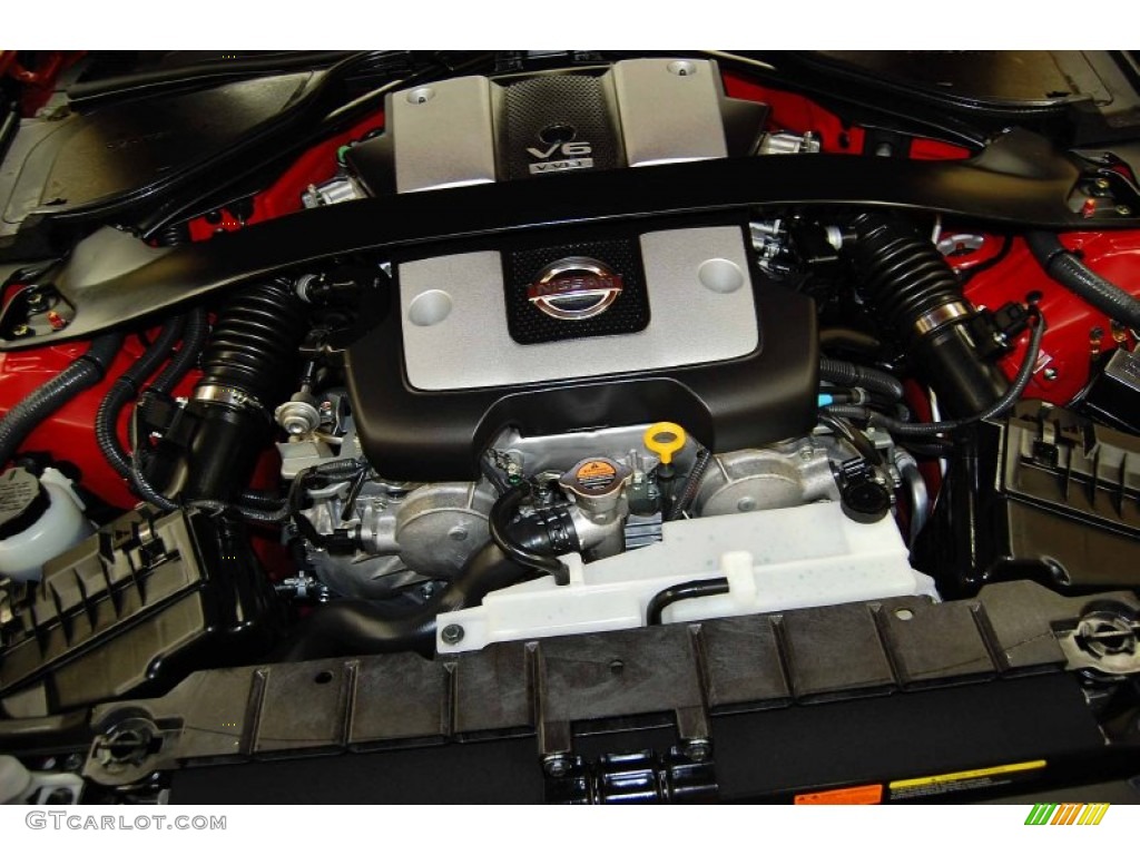 2011 Nissan 370Z Sport Touring Coupe 3.7 Liter DOHC 24-Valve CVTCS V6 Engine Photo #72060718