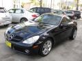 2009 Capri Blue Metallic Mercedes-Benz SLK 350 Roadster  photo #5