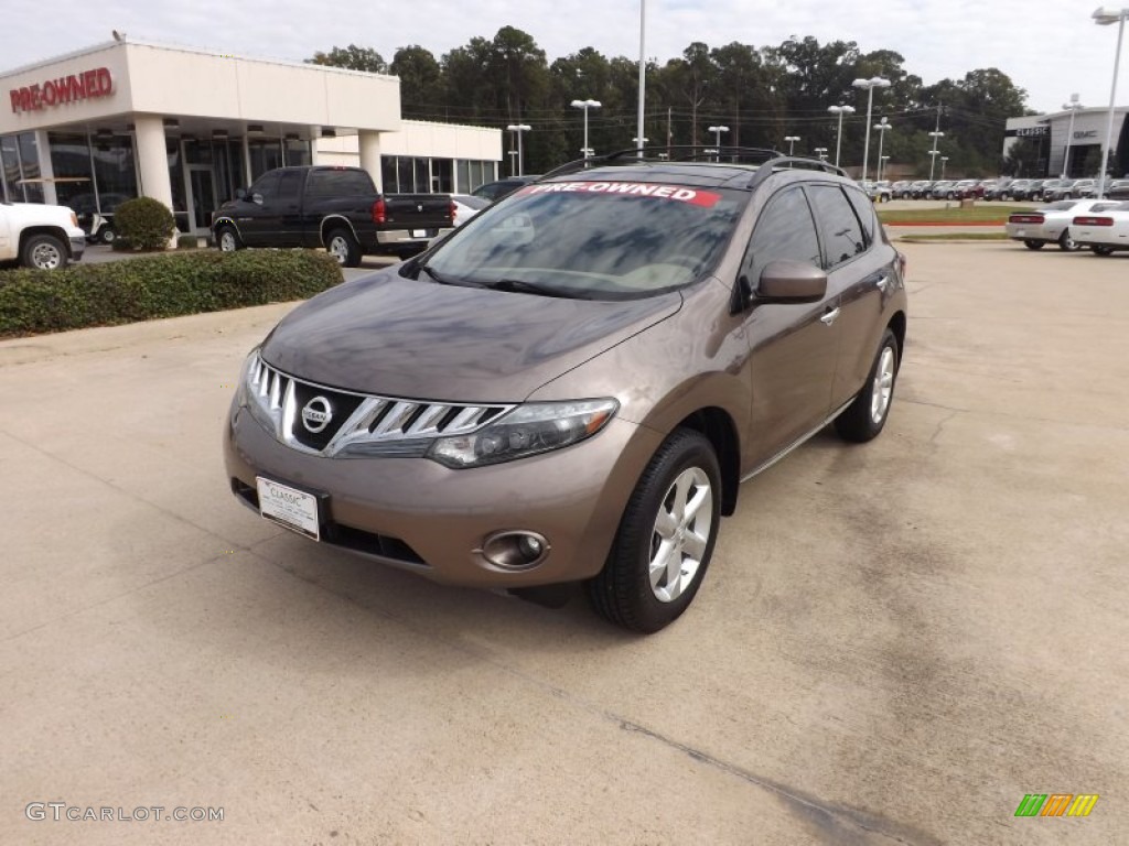 2009 Murano SL - Tinted Bronze Metallic / Beige photo #1