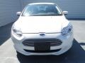 2013 White Platinum Ford Focus Electric Hatchback  photo #7