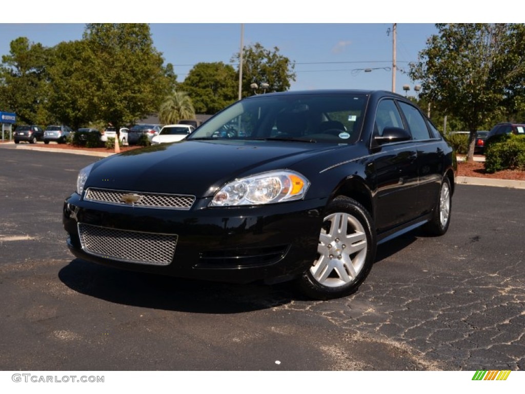 Black 2012 Chevrolet Impala LT Exterior Photo #72062323