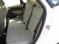 2013 Ford Focus Electric Medium Light Stone Eco-friendly Cloth Interior Rear Seat Photo
