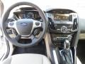 2013 Ford Focus Electric Medium Light Stone Eco-friendly Cloth Interior Dashboard Photo
