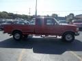 1996 Vermillion Red Ford F250 XLT Extended Cab  photo #3
