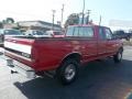 1996 Vermillion Red Ford F250 XLT Extended Cab  photo #4