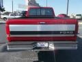 1996 Vermillion Red Ford F250 XLT Extended Cab  photo #5