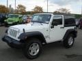 2013 Bright White Jeep Wrangler Sport S 4x4  photo #2