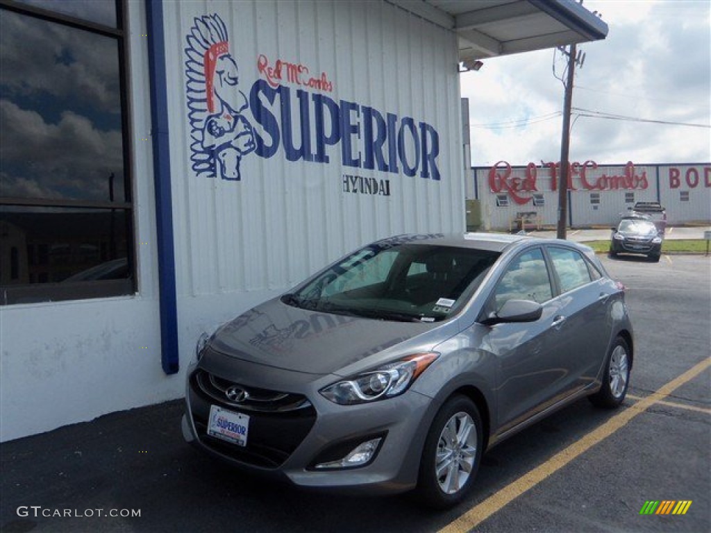 2013 Elantra GT - Titanium Gray Metallic / Black photo #1