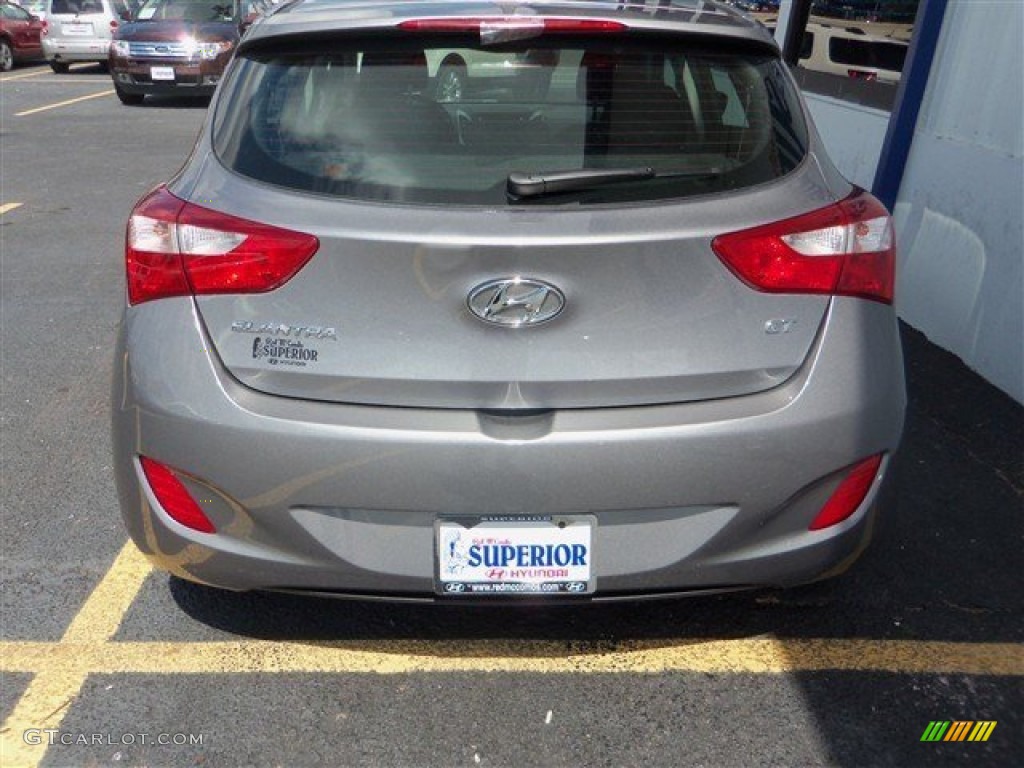 2013 Elantra GT - Titanium Gray Metallic / Black photo #6