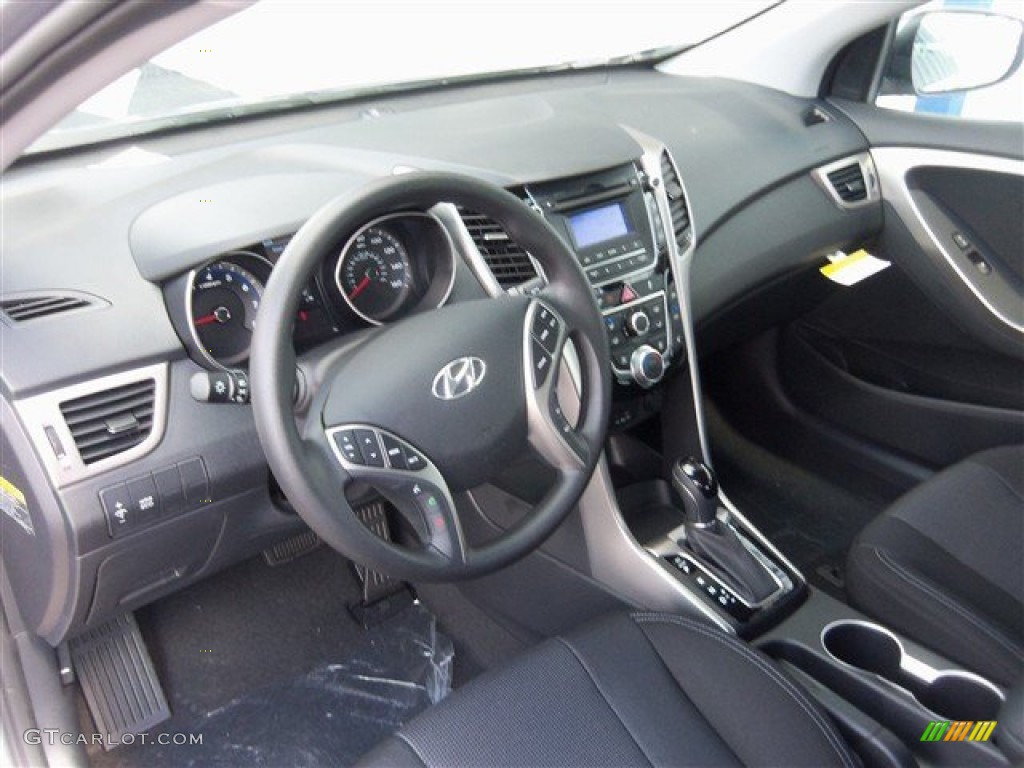 2013 Elantra GT - Titanium Gray Metallic / Black photo #9