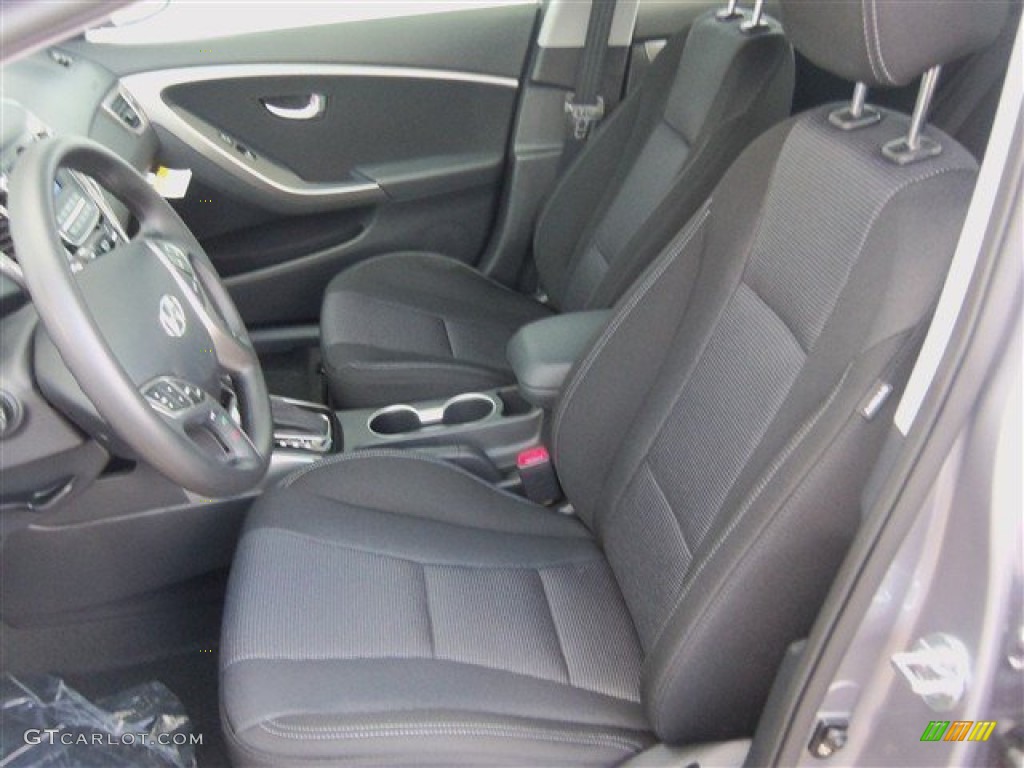 2013 Elantra GT - Titanium Gray Metallic / Black photo #10