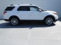 2013 White Platinum Tri-Coat Ford Explorer Limited EcoBoost  photo #2