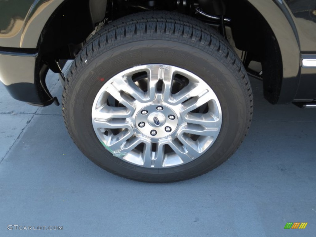 2013 Ford F150 Platinum SuperCrew 4x4 Wheel Photo #72067951