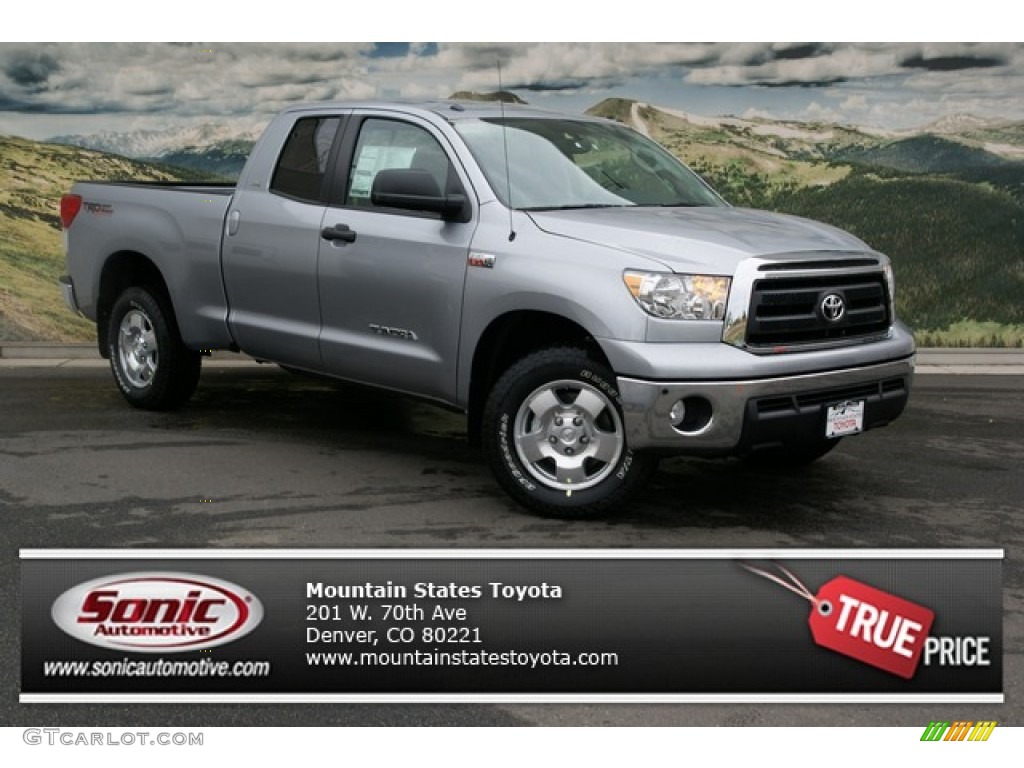 2013 Tundra TRD Double Cab 4x4 - Silver Sky Metallic / Graphite photo #1