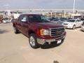 Sonoma Red Metallic - Sierra 1500 SLE Crew Cab Photo No. 6