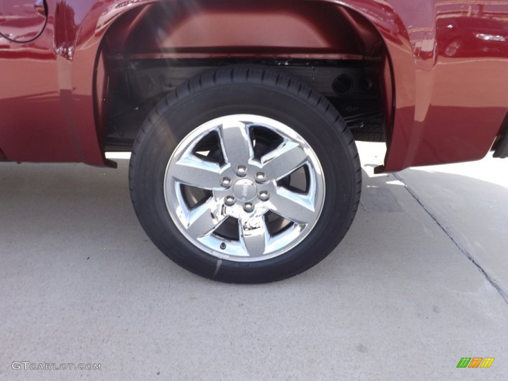 2013 Sierra 1500 SLE Crew Cab - Sonoma Red Metallic / Ebony photo #17