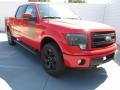 Race Red 2013 Ford F150 FX4 SuperCrew 4x4 Exterior