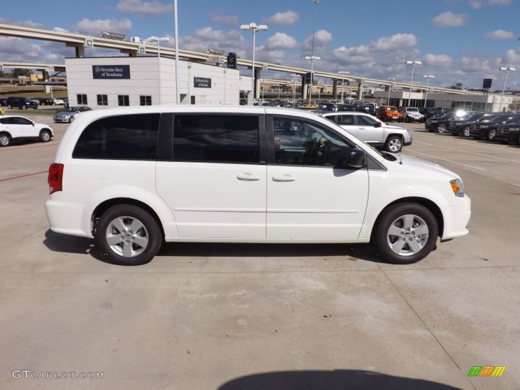 2013 Grand Caravan SE - Stone White / Black/Light Graystone photo #6