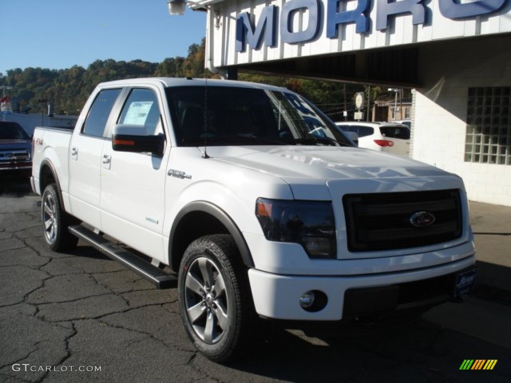 2013 F150 FX4 SuperCrew 4x4 - Oxford White / Black photo #2