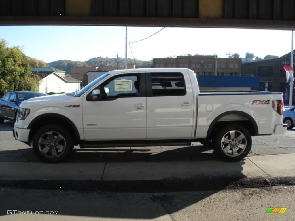 2013 F150 FX4 SuperCrew 4x4 - Oxford White / Black photo #5
