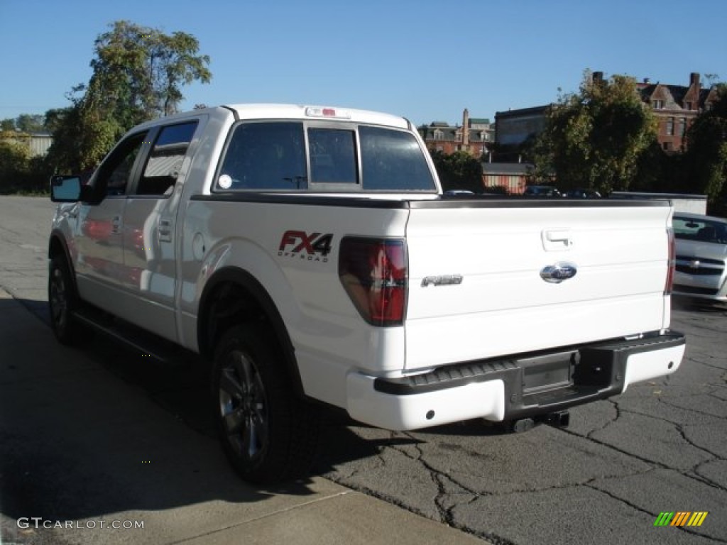 2013 F150 FX4 SuperCrew 4x4 - Oxford White / Black photo #6