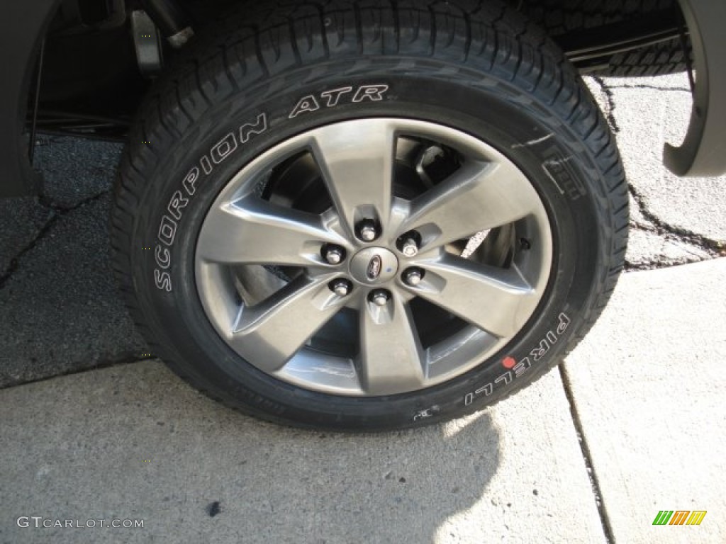 2013 F150 FX4 SuperCrew 4x4 - Oxford White / Black photo #9