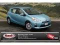 2012 Summer Rain Metallic Toyota Prius c Hybrid Two  photo #1