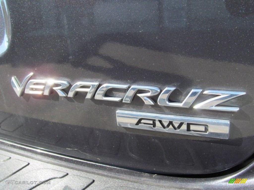 2007 Veracruz Limited AWD - Black Diamond / Gray photo #8