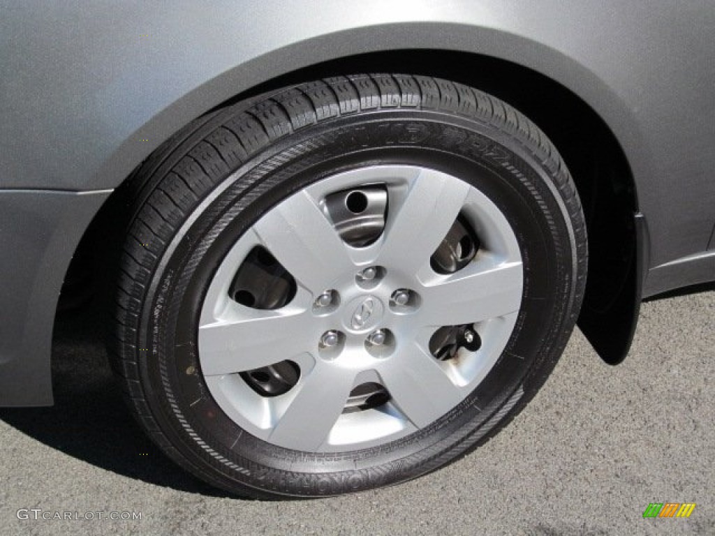 2009 Sonata GLS - Willow Gray / Gray photo #3