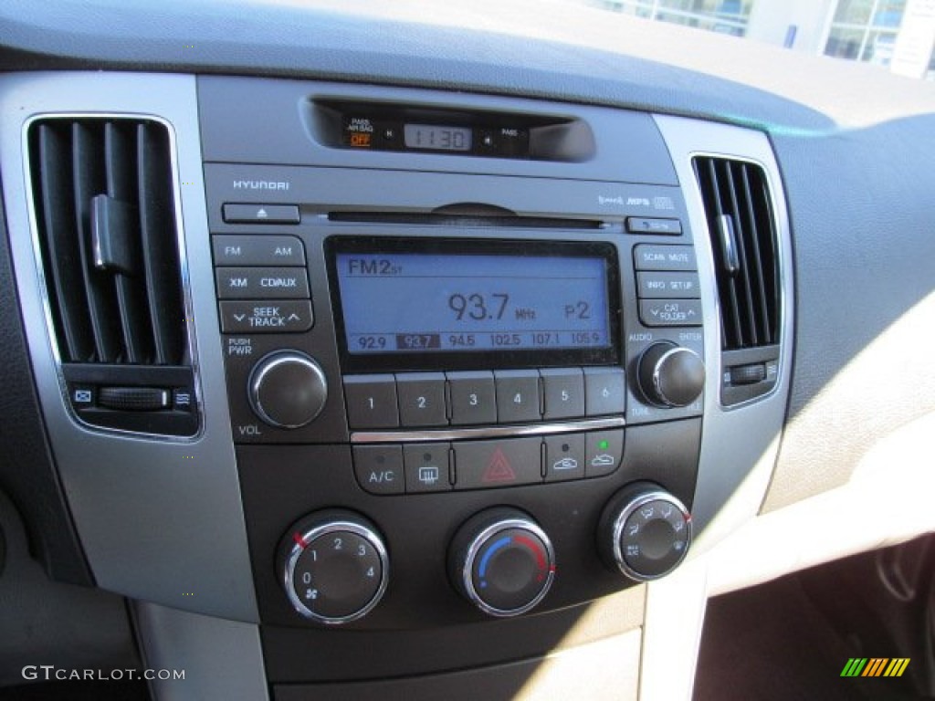 2009 Sonata GLS - Willow Gray / Gray photo #15