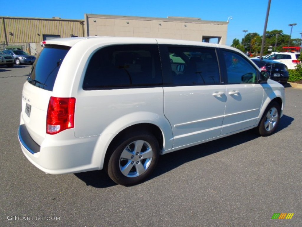 2013 Grand Caravan SE - Stone White / Black/Light Graystone photo #5