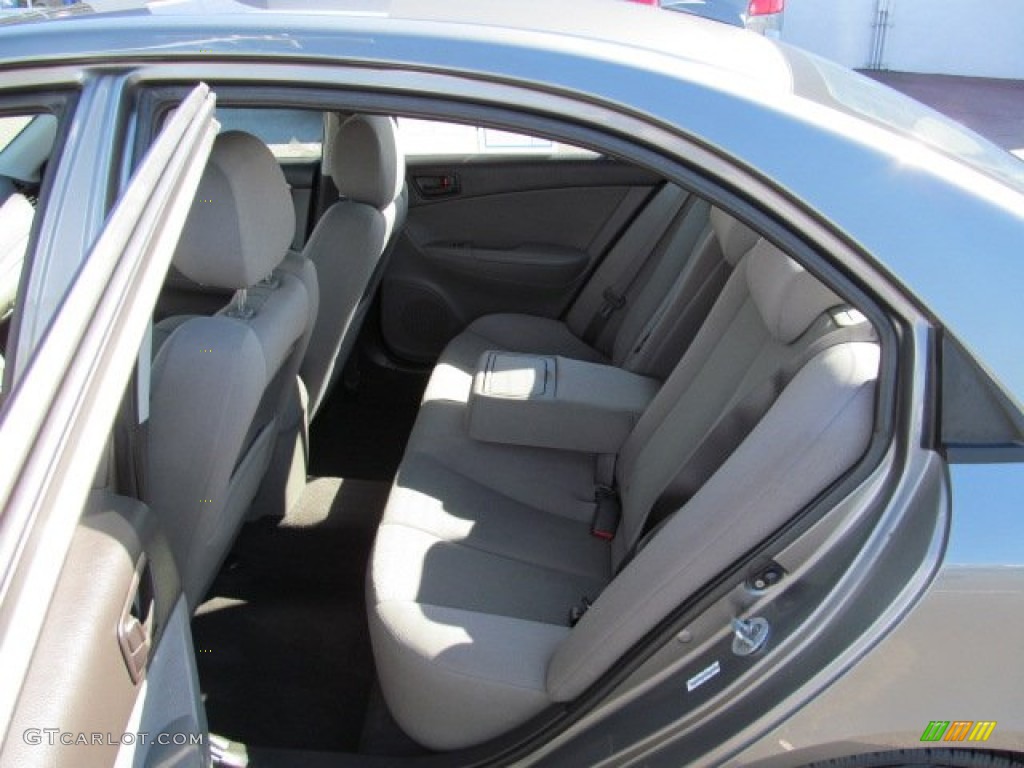2009 Sonata GLS - Willow Gray / Gray photo #19