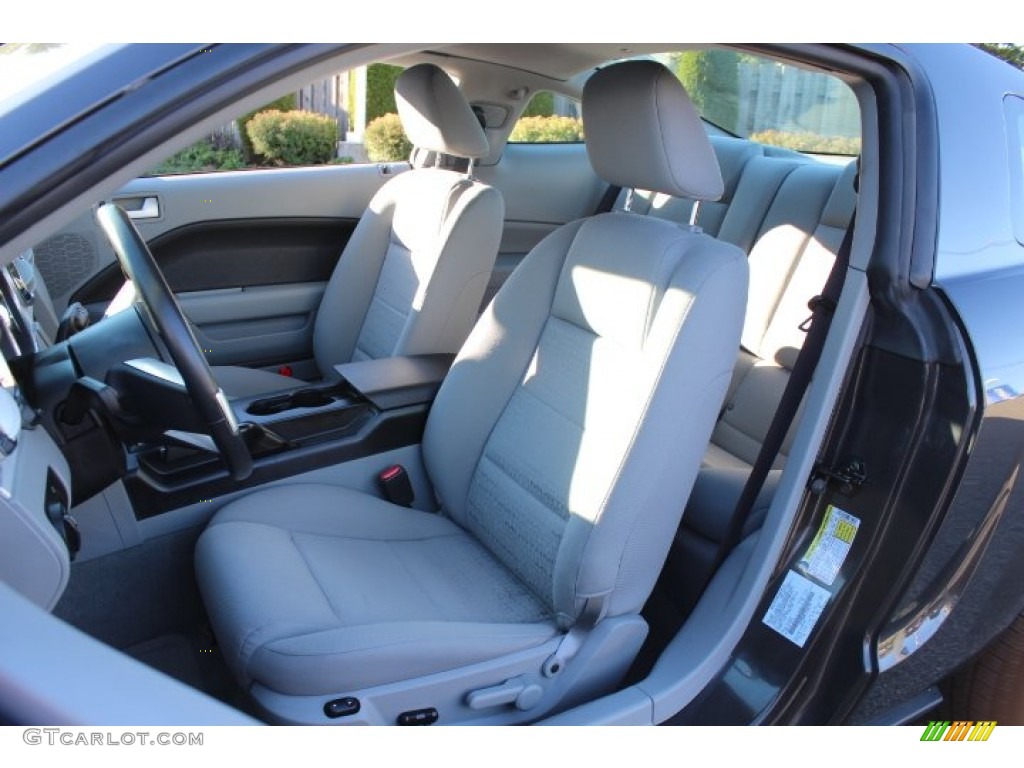 2007 Mustang V6 Deluxe Coupe - Alloy Metallic / Light Graphite photo #12