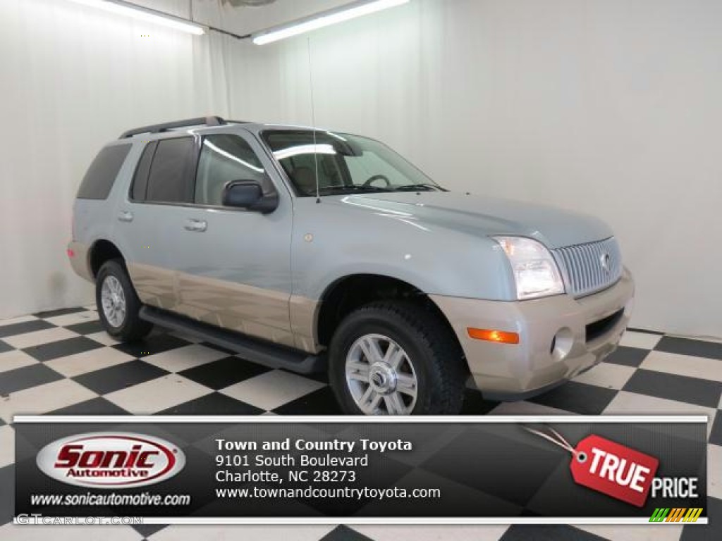 2005 Mountaineer V6 - Satellite Silver Metallic / Medium Dark Parchment photo #1