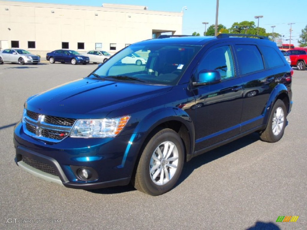 Fathom Blue Pearl 2013 Dodge Journey SXT Exterior Photo #72073507