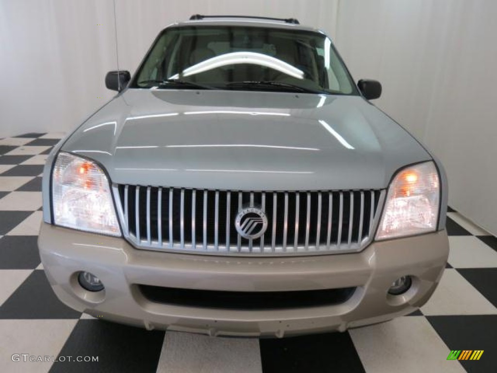 2005 Mountaineer V6 - Satellite Silver Metallic / Medium Dark Parchment photo #2