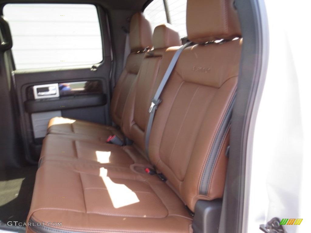 2013 Ford F150 Platinum SuperCrew Rear Seat Photo #72073516