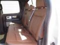 Platinum Unique Pecan Leather Rear Seat Photo for 2013 Ford F150 #72073516